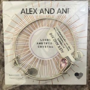 Light Amethyst Crystal - Alex and Ani